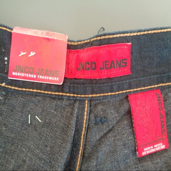 NEW JNCO JEANS VINTAGE; 32&34; Found in my storage - Picture 3 of 4